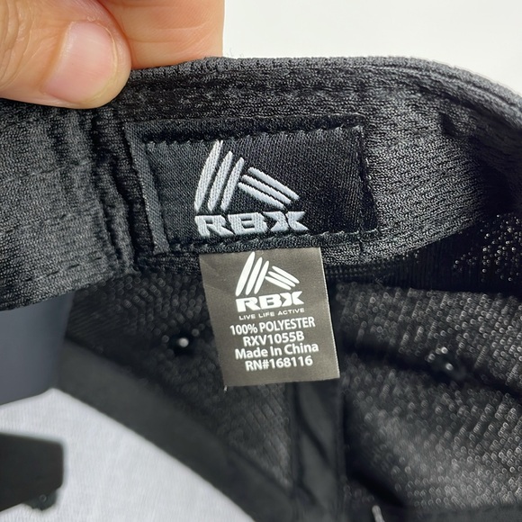 New RBX Adjustable X-Dri Baseball Cap Color Black - Picture 8 of 9